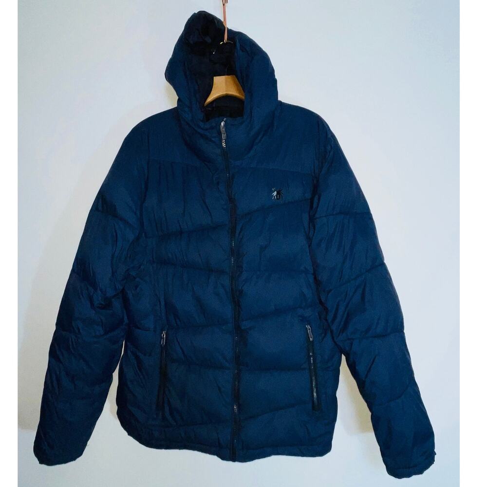 Spyder Nexxus Thermaweb Insulated Puffer‎ Jacket - Men's Size M - In Blue